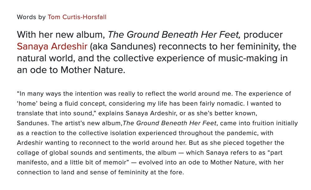 Composer Magazine feature