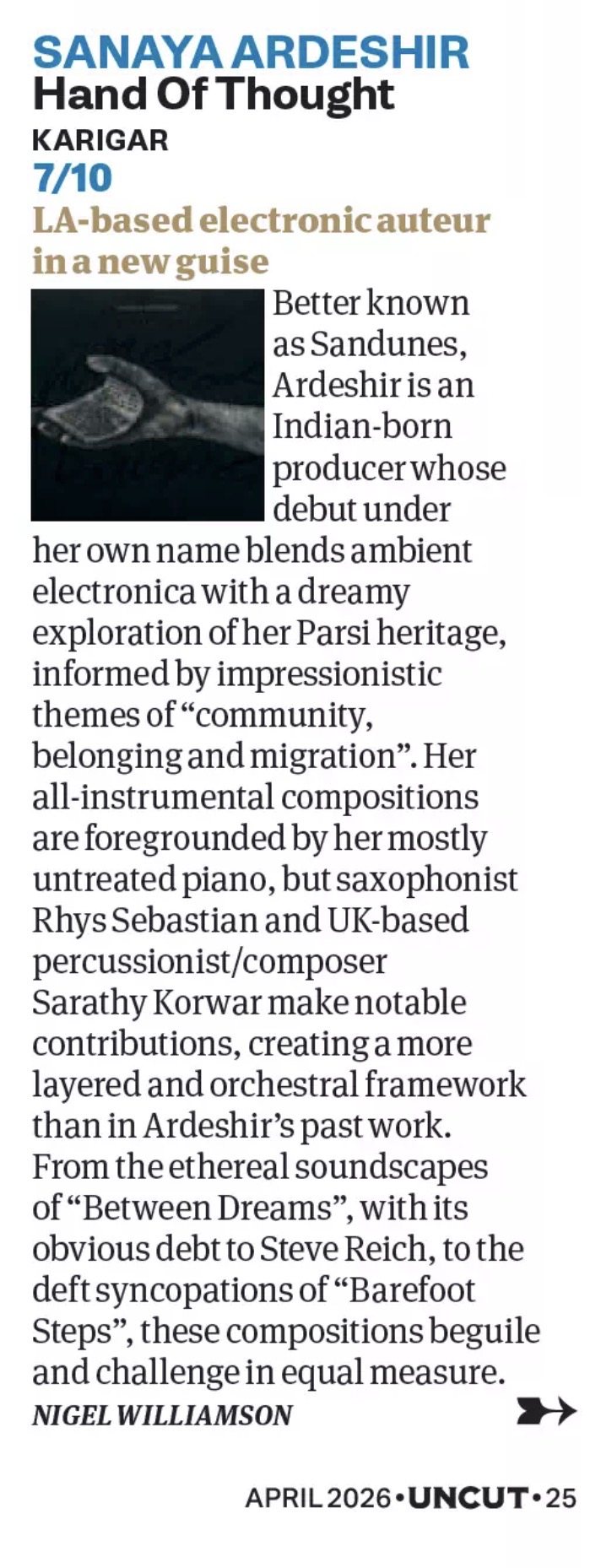 UNCUT review of Hand of Thought